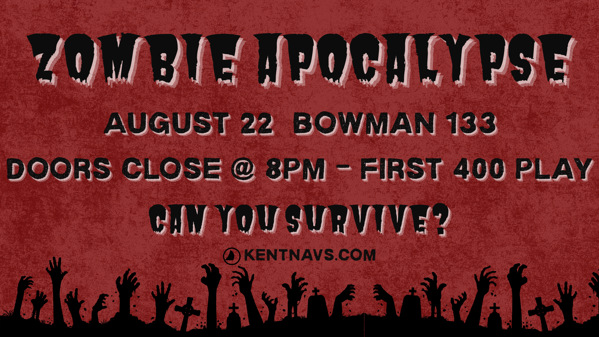 Zombie Apocalypse 2025 Slide - Image